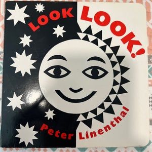 Look Look baby board book by Peter Linenthal.